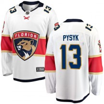 Men's Fanatics Branded Florida Panthers Mark Pysyk White Away Jersey - Breakaway