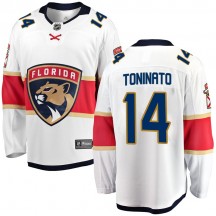 Men's Fanatics Branded Florida Panthers Dominic Toninato White Away Jersey - Breakaway