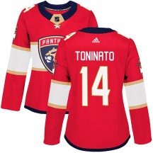 Women's Adidas Florida Panthers Dominic Toninato Red Home Jersey - Authentic