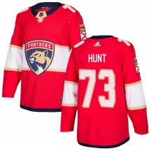 Men's Adidas Florida Panthers Dryden Hunt Red ized Home Jersey - Authentic