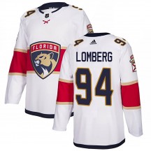 Youth Adidas Florida Panthers Ryan Lomberg White Away Jersey - Authentic
