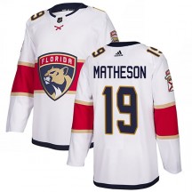 Youth Adidas Florida Panthers Michael Matheson White Away Jersey - Authentic