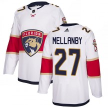 Youth Adidas Florida Panthers Scott Mellanby White Away Jersey - Authentic