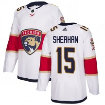 Youth Adidas Florida Panthers Riley Sheahan White Away Jersey - Authentic