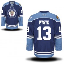 Youth Reebok Florida Panthers Mark Pysyk Navy Blue Alternate Jersey - - Authentic