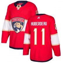 Men's Adidas Florida Panthers Jonathan Huberdeau Red Jersey - Authentic