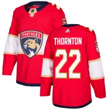 Men's Adidas Florida Panthers Shawn Thornton Red Jersey - Authentic