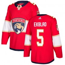 Youth Adidas Florida Panthers Aaron Ekblad Red Home Jersey - Premier