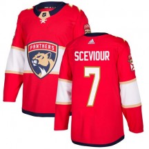Youth Adidas Florida Panthers Colton Sceviour Red Home Jersey - Premier