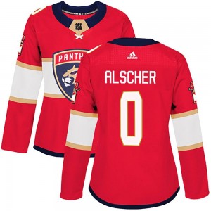 Women's Adidas Florida Panthers Marek Alscher Red Home Jersey - Authentic
