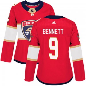 Women's Adidas Florida Panthers Sam Bennett Red Home Jersey - Authentic