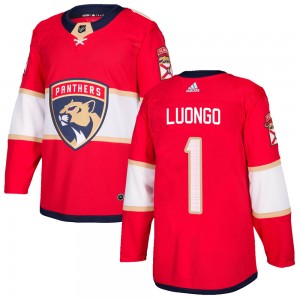 Men's Adidas Florida Panthers Roberto Luongo Red Home Jersey - Authentic