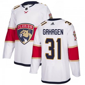Men's Adidas Florida Panthers Christopher Gibson White Away Jersey - Authentic