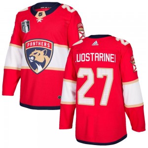 Men's Adidas Florida Panthers Eetu Luostarinen Red Home 2023 Stanley Cup Final Jersey - Authentic