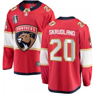 Youth Fanatics Branded Florida Panthers Brian Skrudland Red Home 2023 Stanley Cup Final Jersey - Breakaway