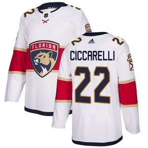 Youth Adidas Florida Panthers Dino Ciccarelli White Away Jersey - Authentic