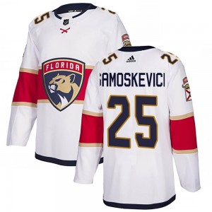 Youth Adidas Florida Panthers Mackie Samoskevich White Away Jersey - Authentic