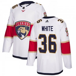 Youth Adidas Florida Panthers Colin White White Away Jersey - Authentic