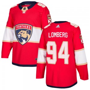 Youth Adidas Florida Panthers Ryan Lomberg Red Home Jersey - Authentic