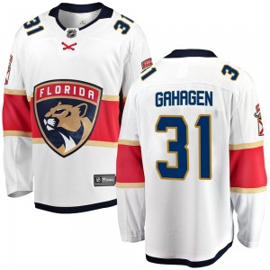 Youth Fanatics Branded Florida Panthers Christopher Gibson White Away Jersey - Breakaway