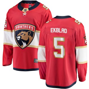 Youth Fanatics Branded Florida Panthers Aaron Ekblad Red Home Jersey - Breakaway