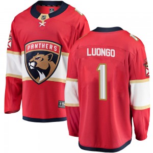 Youth Fanatics Branded Florida Panthers Roberto Luongo Red Home Jersey - Breakaway