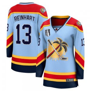 Women's Fanatics Branded Florida Panthers Sam Reinhart Light Blue Special Edition 2.0 2023 Stanley Cup Final Jersey - Breakaway