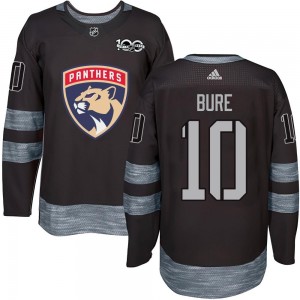 Men's Florida Panthers Pavel Bure Black 1917-2017 100th Anniversary Jersey - Authentic