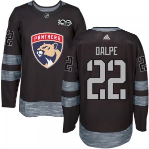 Men's Florida Panthers Zac Dalpe Black 1917-2017 100th Anniversary Jersey - Authentic