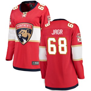 Women's Fanatics Branded Florida Panthers Jaromir Jagr Red Home Jersey - Breakaway