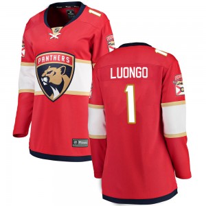 Women's Fanatics Branded Florida Panthers Roberto Luongo Red Home Jersey - Breakaway