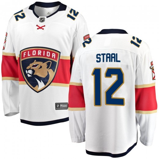 Men's Fanatics Branded Florida Panthers Eric Staal White Away Jersey - Breakaway