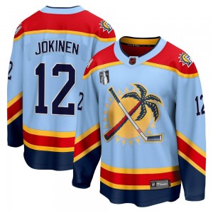 Youth Fanatics Branded Florida Panthers Olli Jokinen Light Blue Special Edition 2.0 2023 Stanley Cup Final Jersey - Breakaway