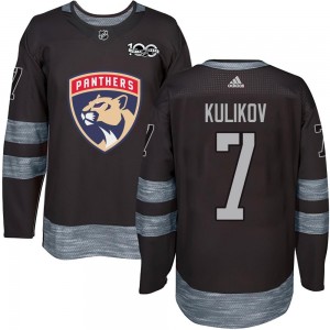 Youth Florida Panthers Dmitry Kulikov Black 1917-2017 100th Anniversary Jersey - Authentic