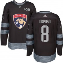 Youth Florida Panthers Kyle Okposo Black 1917-2017 100th Anniversary Jersey - Authentic