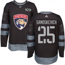 Youth Florida Panthers Mackie Samoskevich Black 1917-2017 100th Anniversary Jersey - Authentic