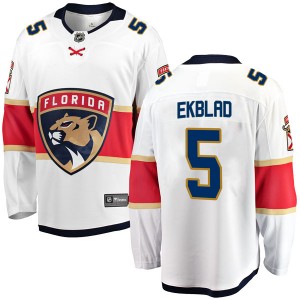 Men's Fanatics Branded Florida Panthers Aaron Ekblad White Away Jersey - Breakaway