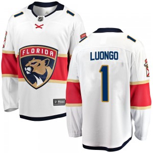 Men's Fanatics Branded Florida Panthers Roberto Luongo White Away Jersey - Breakaway