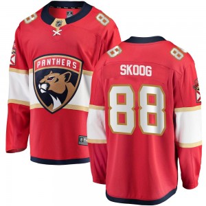 Men's Fanatics Branded Florida Panthers Wilmer Skoog Red Home Jersey - Breakaway