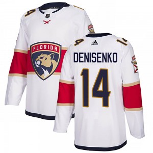 Youth Adidas Florida Panthers Grigori Denisenko White Away Jersey - Authentic