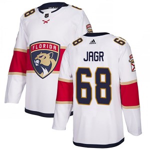 Youth Adidas Florida Panthers Jaromir Jagr White Away Jersey - Authentic