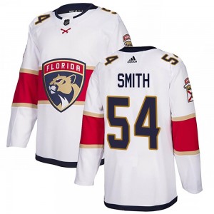 Youth Adidas Florida Panthers Givani Smith White Away Jersey - Authentic