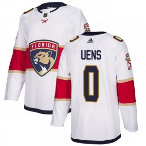 Youth Adidas Florida Panthers Zachary Uens White Away Jersey - Authentic