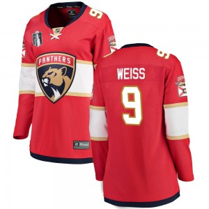 Women's Fanatics Branded Florida Panthers Stephen Weiss Red Home 2023 Stanley Cup Final Jersey - Breakaway