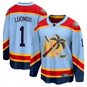 Men's Fanatics Branded Florida Panthers Roberto Luongo Light Blue Special Edition 2.0 Jersey - Breakaway