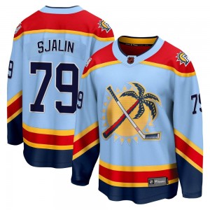Men's Fanatics Branded Florida Panthers Calle Sjalin Light Blue Special Edition 2.0 Jersey - Breakaway