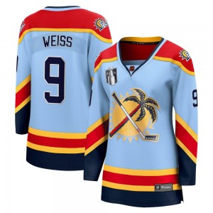 Women's Fanatics Branded Florida Panthers Stephen Weiss Light Blue Special Edition 2.0 2023 Stanley Cup Final Jersey - Breakaway