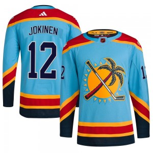 Men's Adidas Florida Panthers Olli Jokinen Light Blue Reverse Retro 2.0 Jersey - Authentic