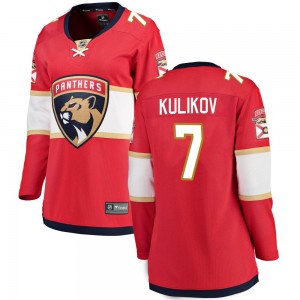 Women's Fanatics Branded Florida Panthers Dmitry Kulikov Red Home Jersey - Breakaway