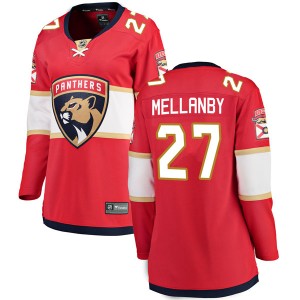 Women's Fanatics Branded Florida Panthers Scott Mellanby Red Home Jersey - Breakaway